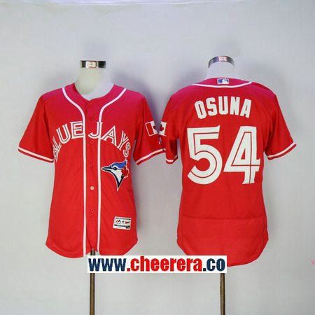 Roberto Osuna Toronto Blue Jays red jersey