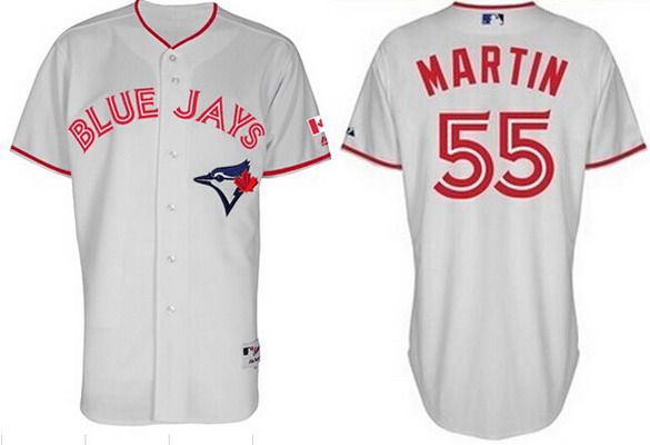 Russell Martin Toronto Blue Jays white jersey