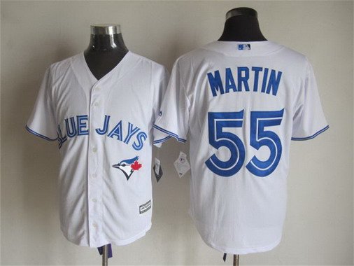 Russell Martin Toronto Blue Jays white Home jersey