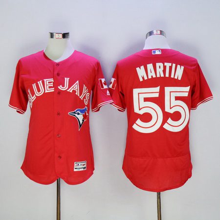 Russell Martin Toronto Blue Jays red jersey