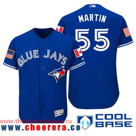 Russell Martin Toronto Blue Jays royal Fashion jersey