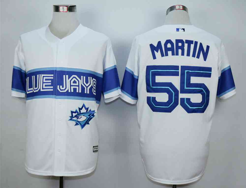 Russell Martin Toronto Blue Jays white jersey