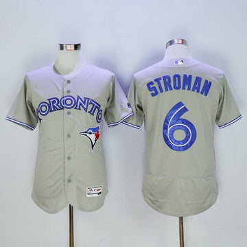 Marcus Stroman Toronto Blue Jays gray jersey