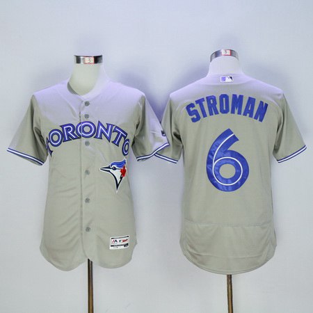 Marcus Stroman Toronto Blue Jays gray jersey
