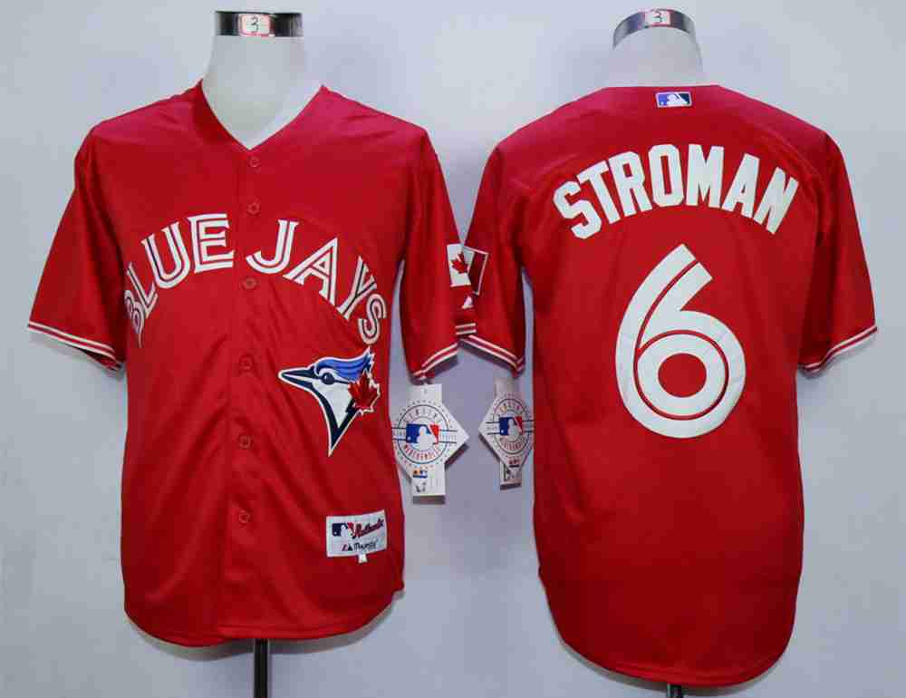 Marcus Stroman Toronto Blue Jays red jersey