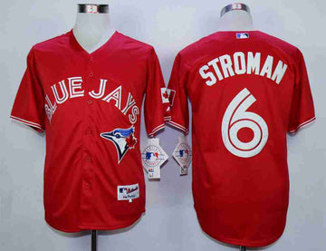 Marcus Stroman Toronto Blue Jays red jersey