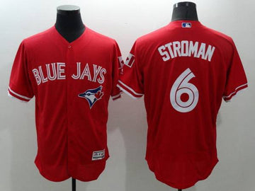 Marcus Stroman Toronto Blue Jays red jersey