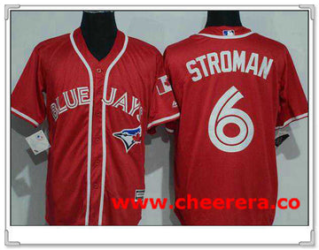 Marcus Stroman Toronto Blue Jays red jersey