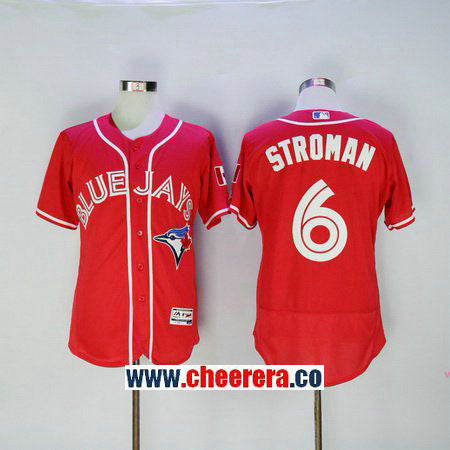 Marcus Stroman Toronto Blue Jays red jersey
