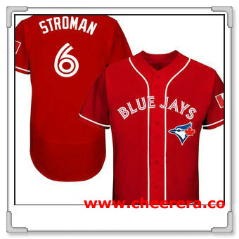 Marcus Stroman Toronto Blue Jays red jersey