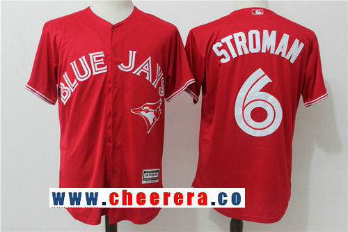 Marcus Stroman Toronto Blue Jays red jersey