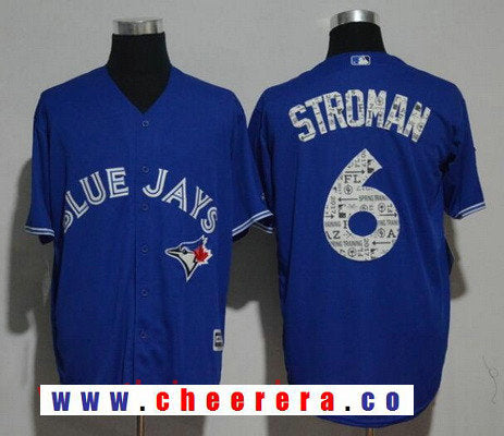 Marcus Stroman Toronto Blue Jays royal jersey