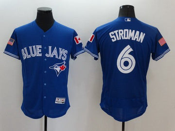 Marcus Stroman Toronto Blue Jays royal Fashion jersey