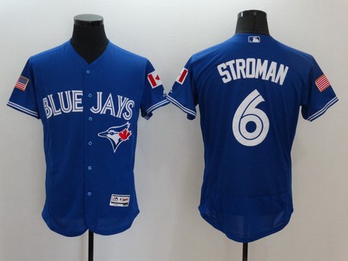Marcus Stroman Toronto Blue Jays royal Fashion jersey
