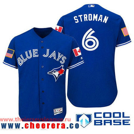 Marcus Stroman Toronto Blue Jays royal Fashion jersey