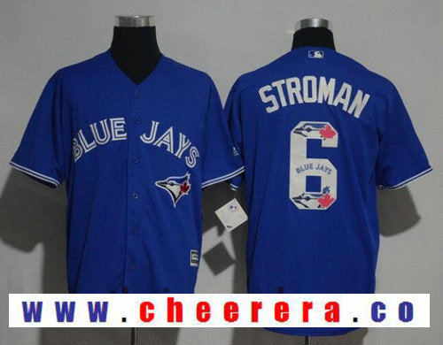 Marcus Stroman Toronto Blue Jays royal jersey