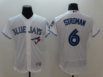 Marcus Stroman Toronto Blue Jays white jersey