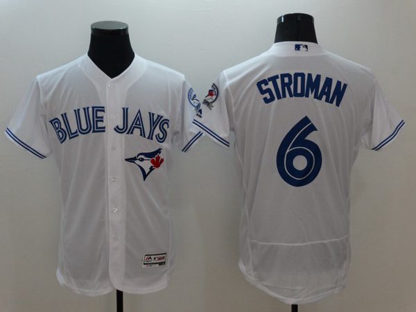 Marcus Stroman Toronto Blue Jays white jersey