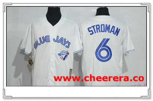 Marcus Stroman Toronto Blue Jays white Cooperstown jersey