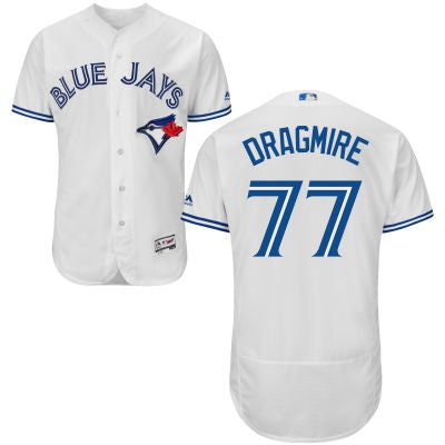Brady Dragmire Toronto Blue Jays white Home jersey