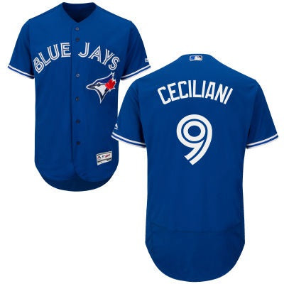 Darrell Ceciliani Toronto Blue Jays royal jersey