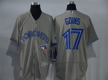 Toronto Blue Jays gray Road jersey