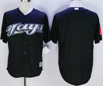Custom Toronto Blue Jays black jersey