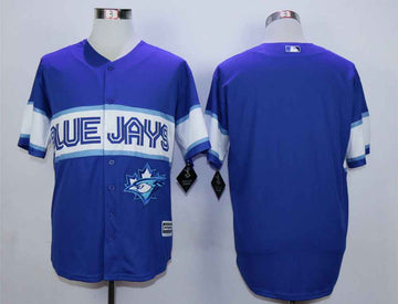 Custom Toronto Blue Jays blue jersey