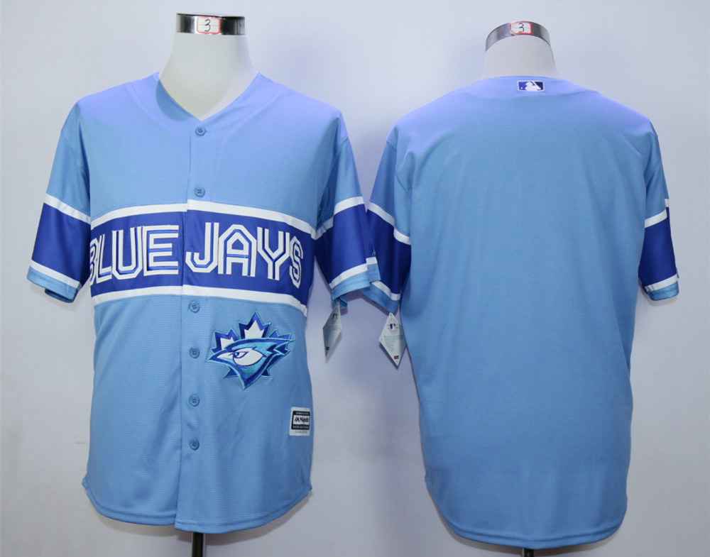 Custom Toronto Blue Jays blue jersey