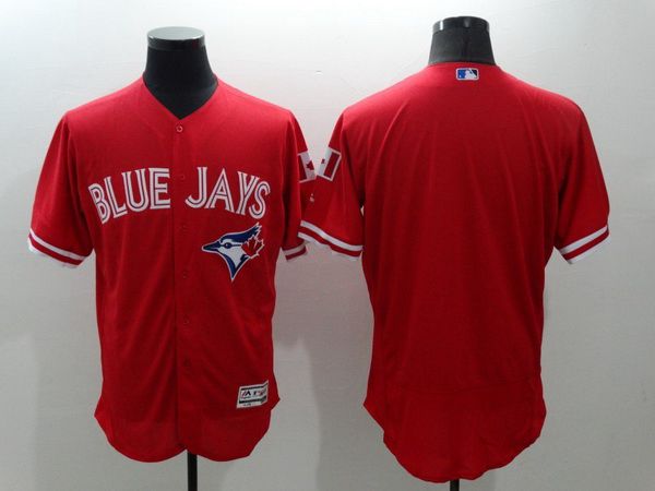 Custom Toronto Blue Jays red jersey