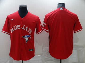 Custom Toronto Blue Jays red jersey