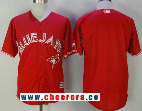 Custom Toronto Blue Jays red jersey