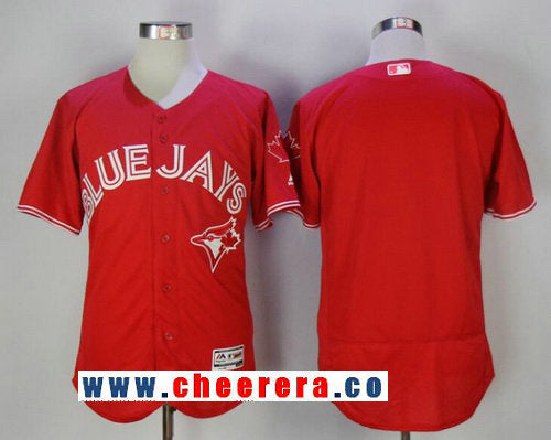 Custom Toronto Blue Jays red jersey
