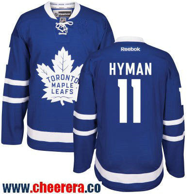 Zach Hyman Toronto Maple Leafs royal Home jersey