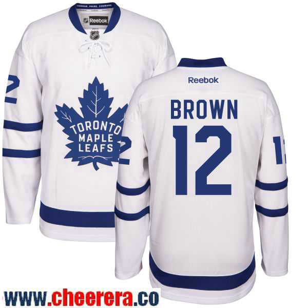 Connor Brown Toronto Maple Leafs white Away jersey