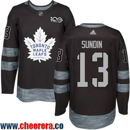 Mats Sundin Toronto Maple Leafs black jersey