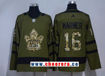 Mitchell Marner Toronto Maple Leafs green Salute To Service jersey