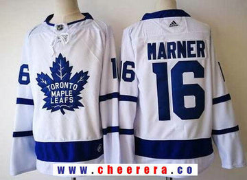 Mitchell Marner Toronto Maple Leafs white Away jersey
