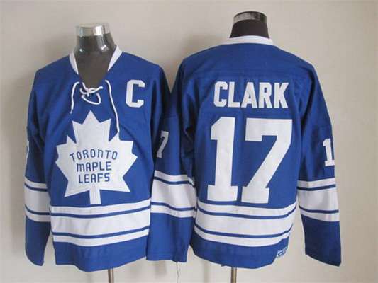 Wendel Clark Toronto Maple Leafs blue Throwback jersey