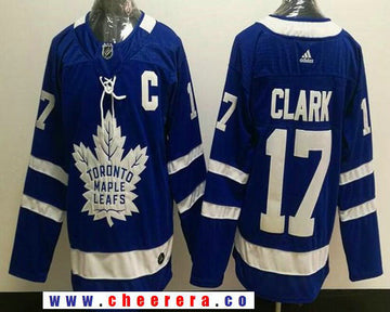 Wendel Clark Toronto Maple Leafs royal Home jersey