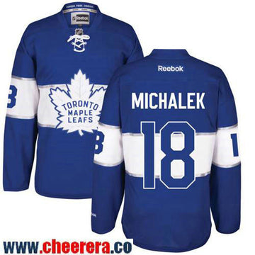 Milan Michalek Toronto Maple Leafs blue Classic jersey