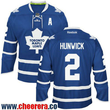 Matt Hunwick Toronto Maple Leafs blue jersey