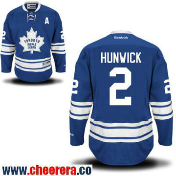Matt Hunwick Toronto Maple Leafs blue Third jersey