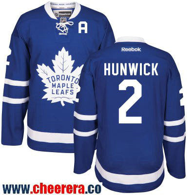 Matt Hunwick Toronto Maple Leafs royal Home jersey