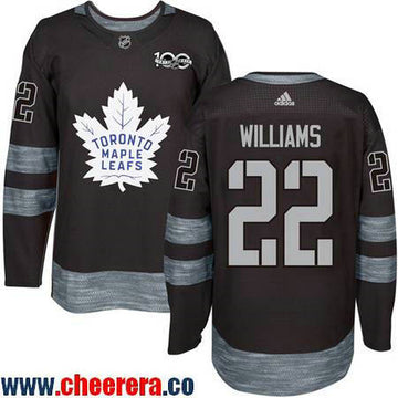 Tiger Williams Toronto Maple Leafs black jersey