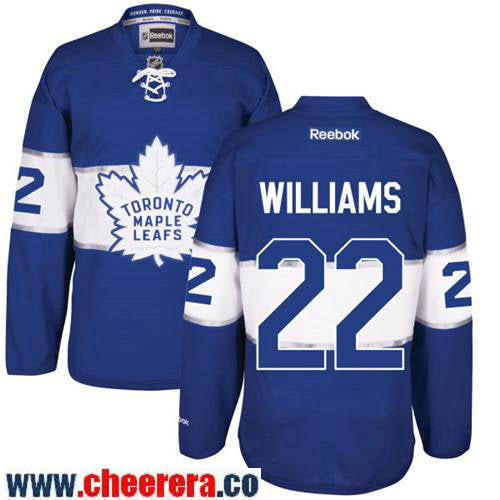 Tiger Williams Toronto Maple Leafs blue Classic jersey