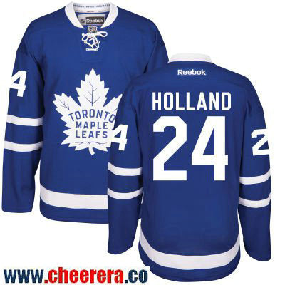 Peter Holland Toronto Maple Leafs royal Home jersey