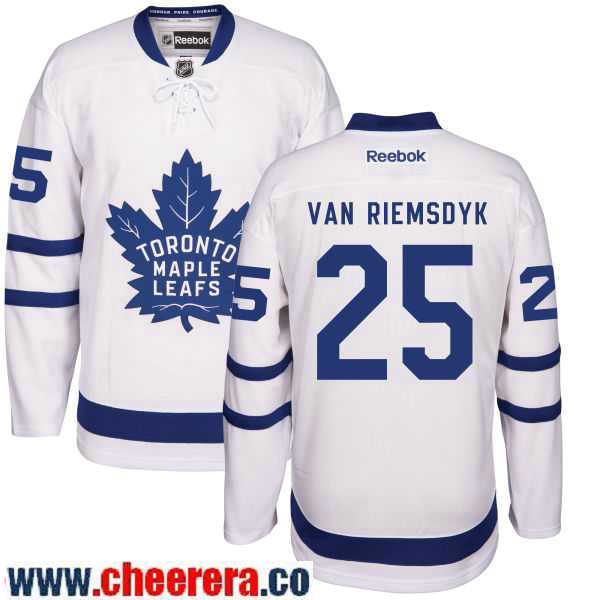 James van Riemsdyk Toronto Maple Leafs white Away jersey