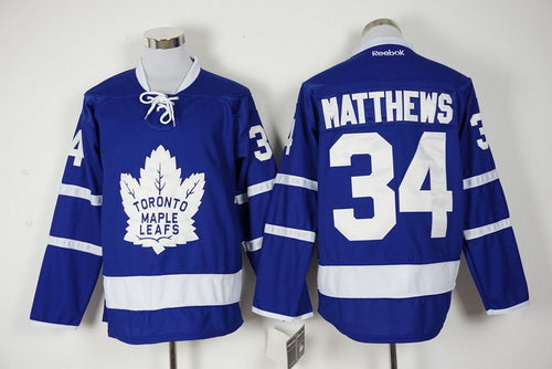 Auston Matthews Toronto Maple Leafs royal Home jersey