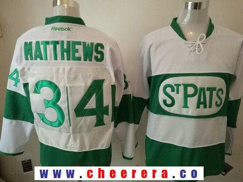Auston Matthews Toronto Maple Leafs white jersey